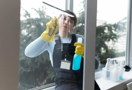 Nettoyage de vitres intérieures et extérieures à Saint-Pierre-es-Champs